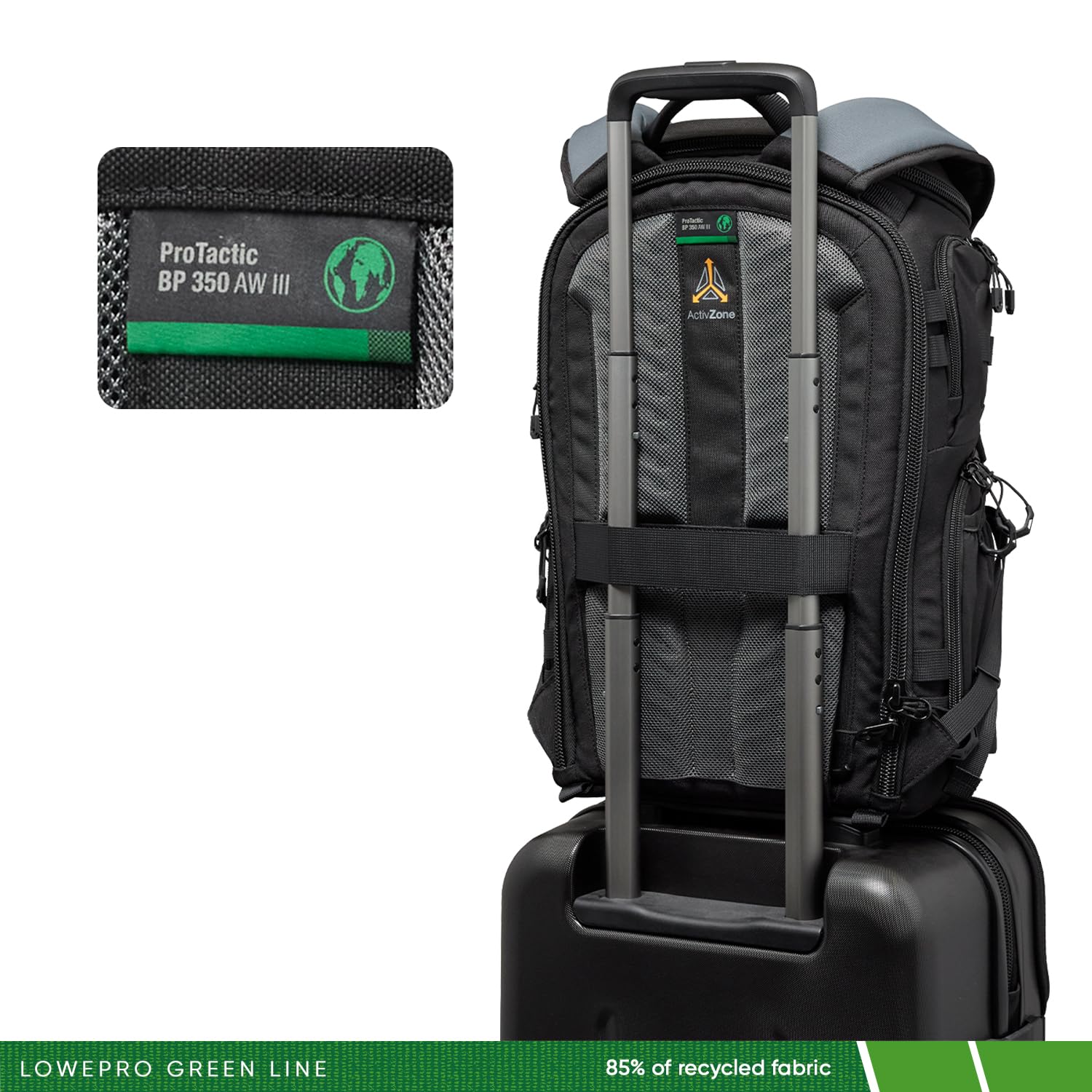 Foto 7 | Mochila Para Cámara Lowepro Protactic Bp 350 Aw Iii 17l - Venta Internacional.