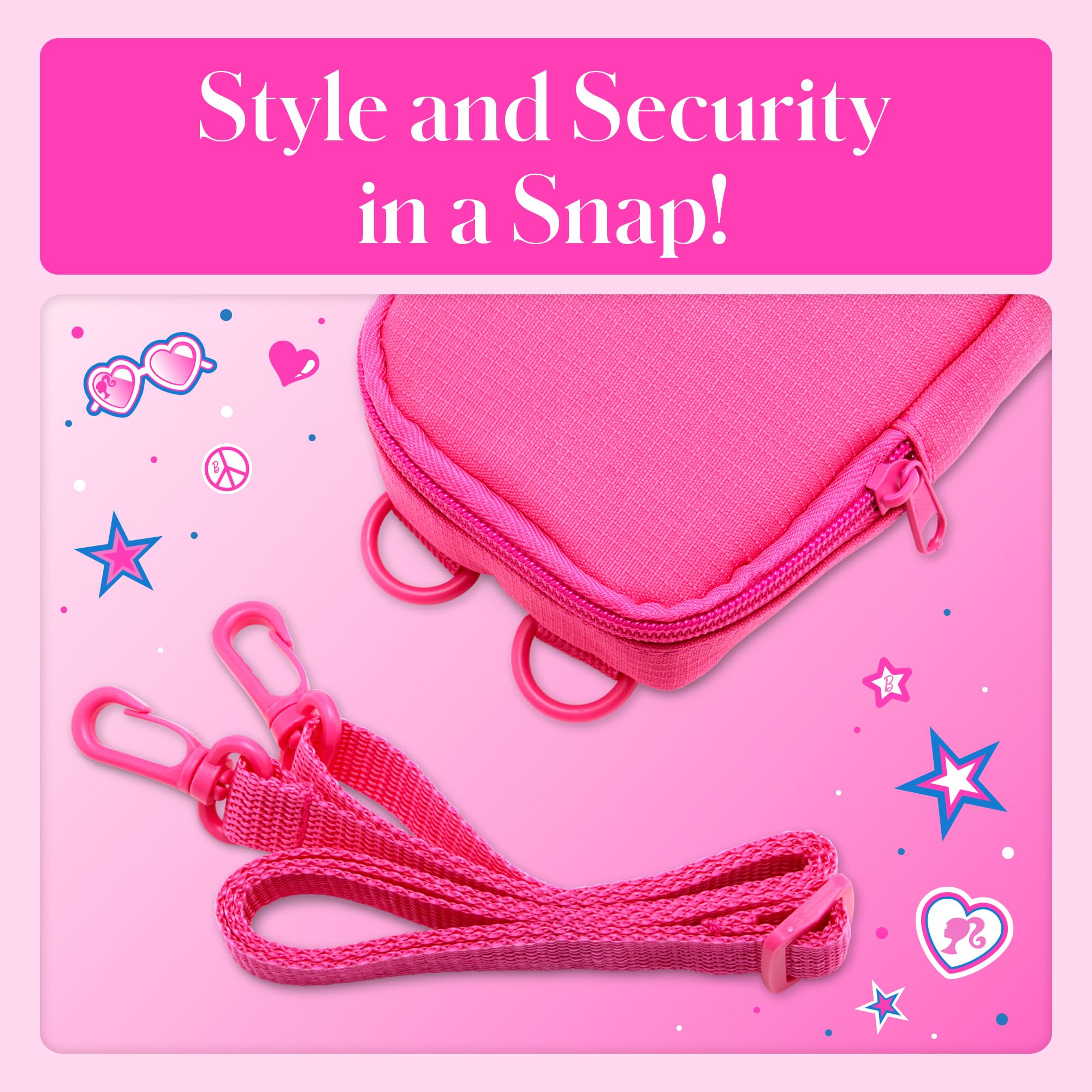 Foto 4 pulgar | Funda Blanda Con Bandolera Bandolera Para Kodak X Barbie - Venta Internacional.