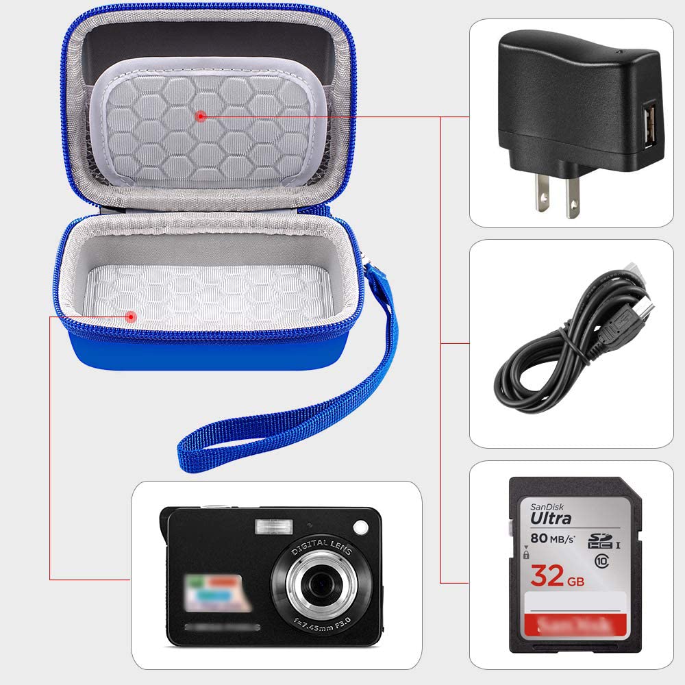 Foto 3 pulgar | Funda De Transporte Y Protección Para Cámara Digital Abergbest - Venta Internacional.