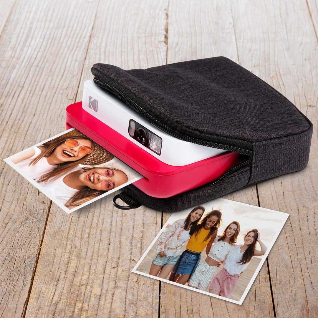 Foto 4 pulgar | Funda De Cámara Zink Soft Para Kodak Classic Instant Black - Venta Internacional.