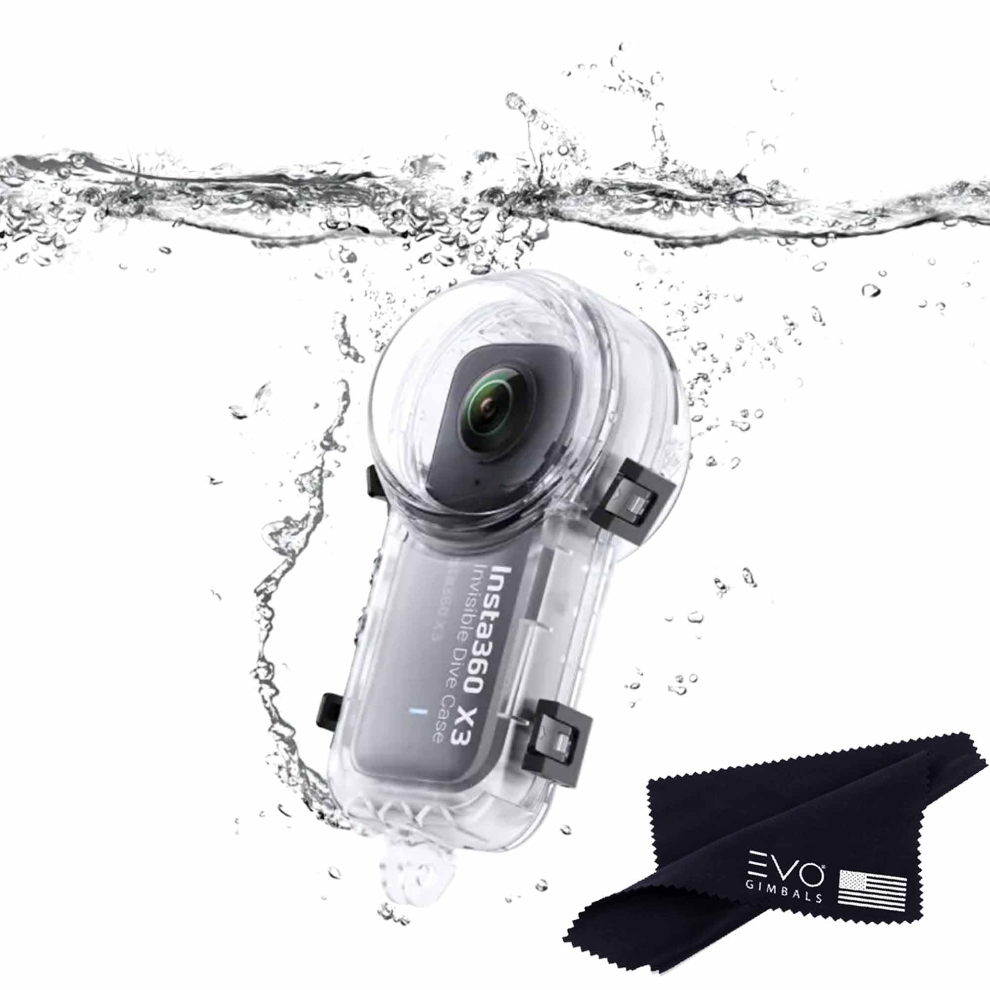 Foto 1 | Funda De Buceo Insta360 X3 Invisible, Impermeable, 50 M, Para Cámara X3 - Venta Internacional.