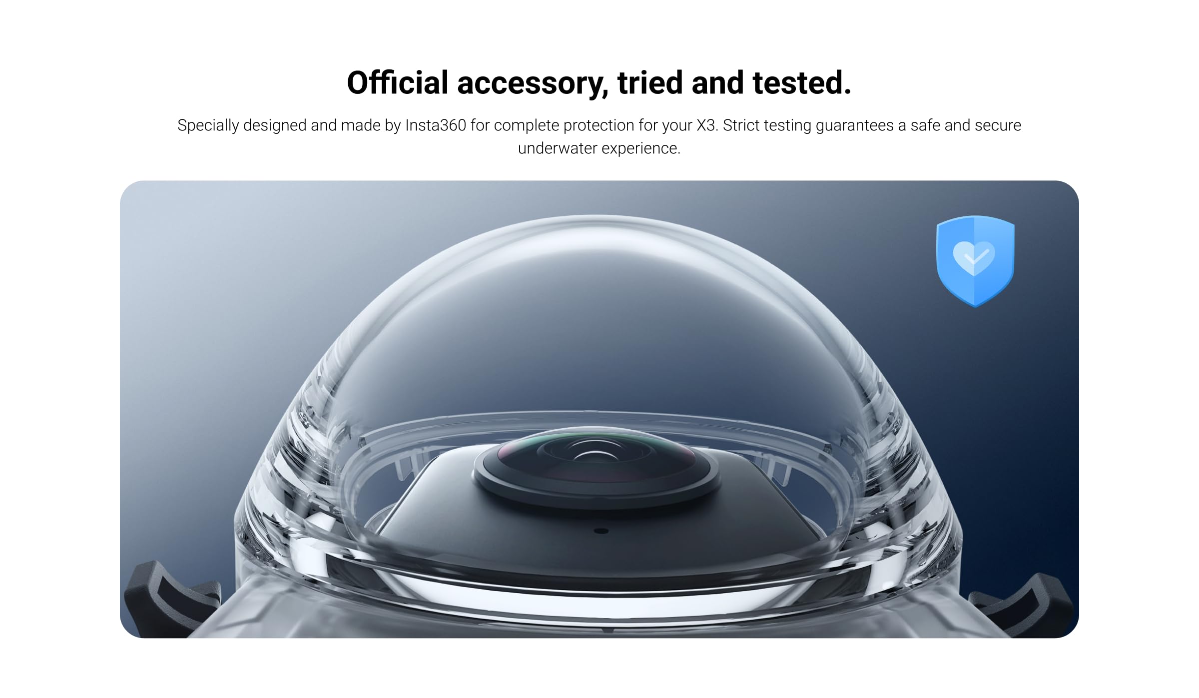 Foto 6 | Funda De Buceo Insta360 X3 Invisible, Impermeable, 50 M, Para Cámara X3 - Venta Internacional.