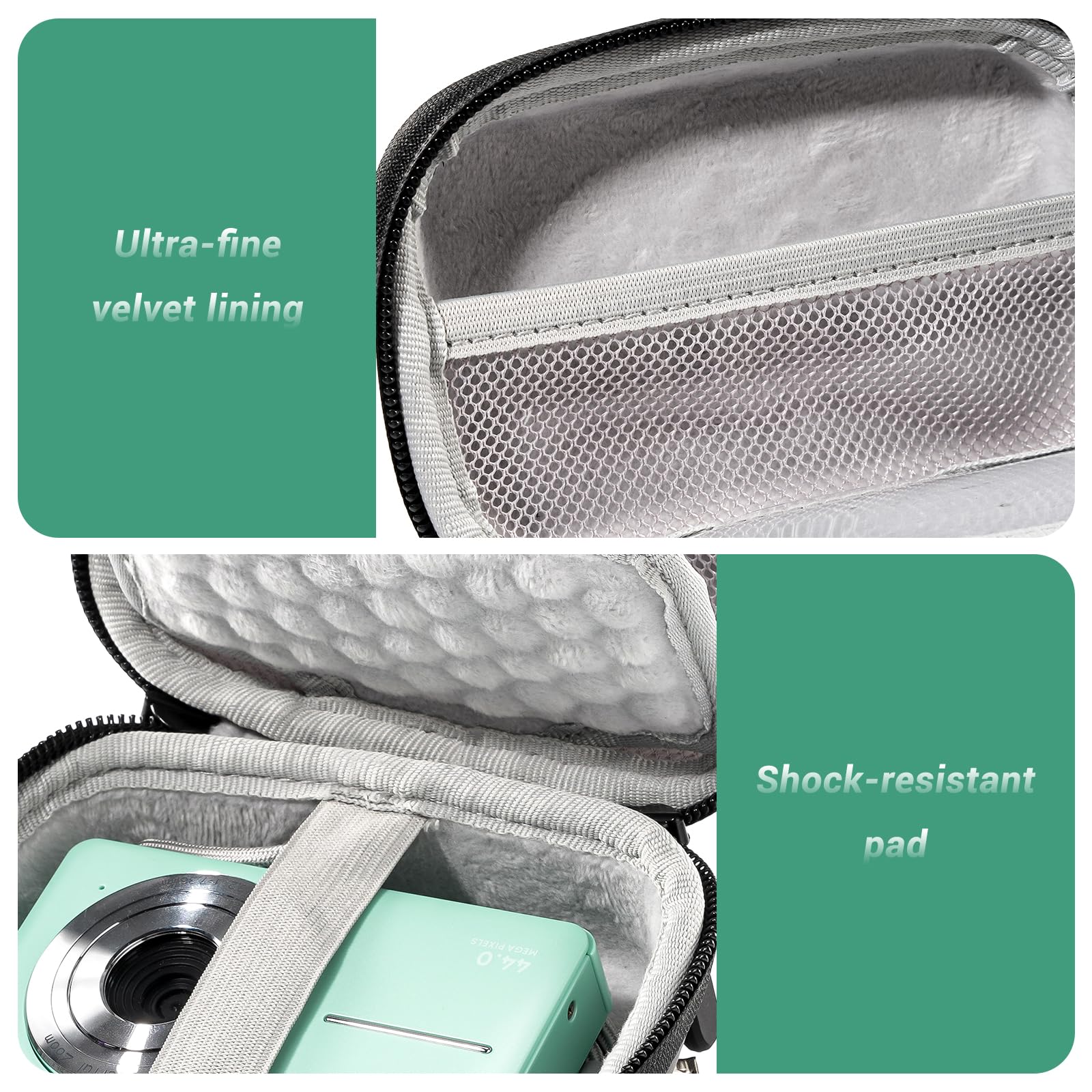 Foto 4 pulgar | Funda De Cámara Procase Para Kodak Pixpro Fz55/fz53/fz45/fz43 Negra - Venta Internacional.