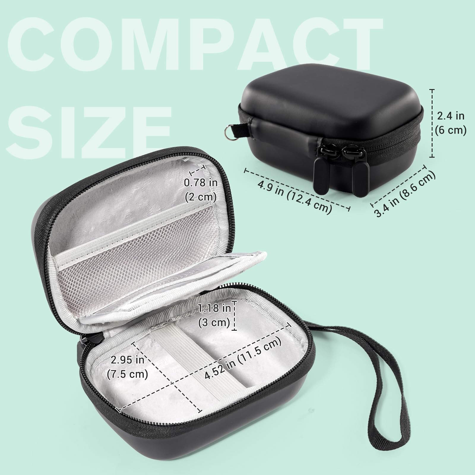 Foto 6 pulgar | Funda De Cámara Procase Para Kodak Pixpro Fz55/fz53/fz45/fz43 Negra - Venta Internacional.