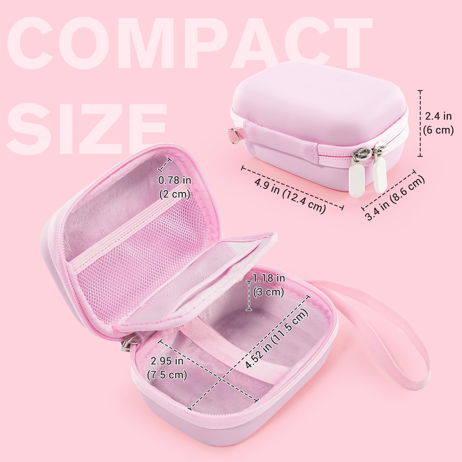 Foto 7 pulgar | Funda De Cámara Procase Para Kodak Pixpro Fz55/fz53/fz45/fz43 Rosa - Venta Internacional.