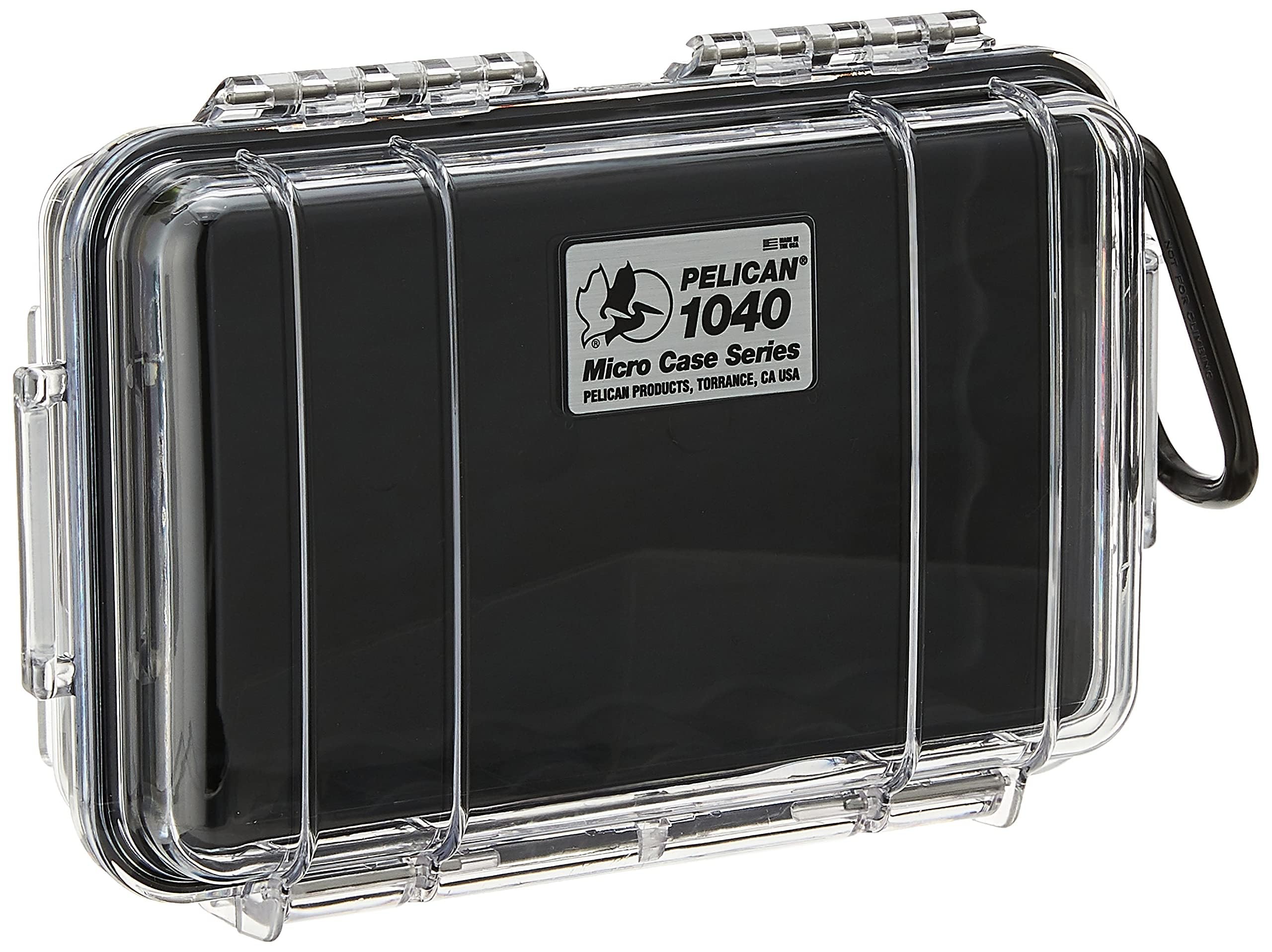Funda Pelican 1040 Micro Para Iphone 4 Resistente Al Agua, Color Negro - Venta Internacional.
