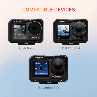 Foto 2 | Funda De Cámara Tilta Totalmente Compatible Con Dji Osmo Action 3, 4 Y 5 Pro - Venta Internacional.