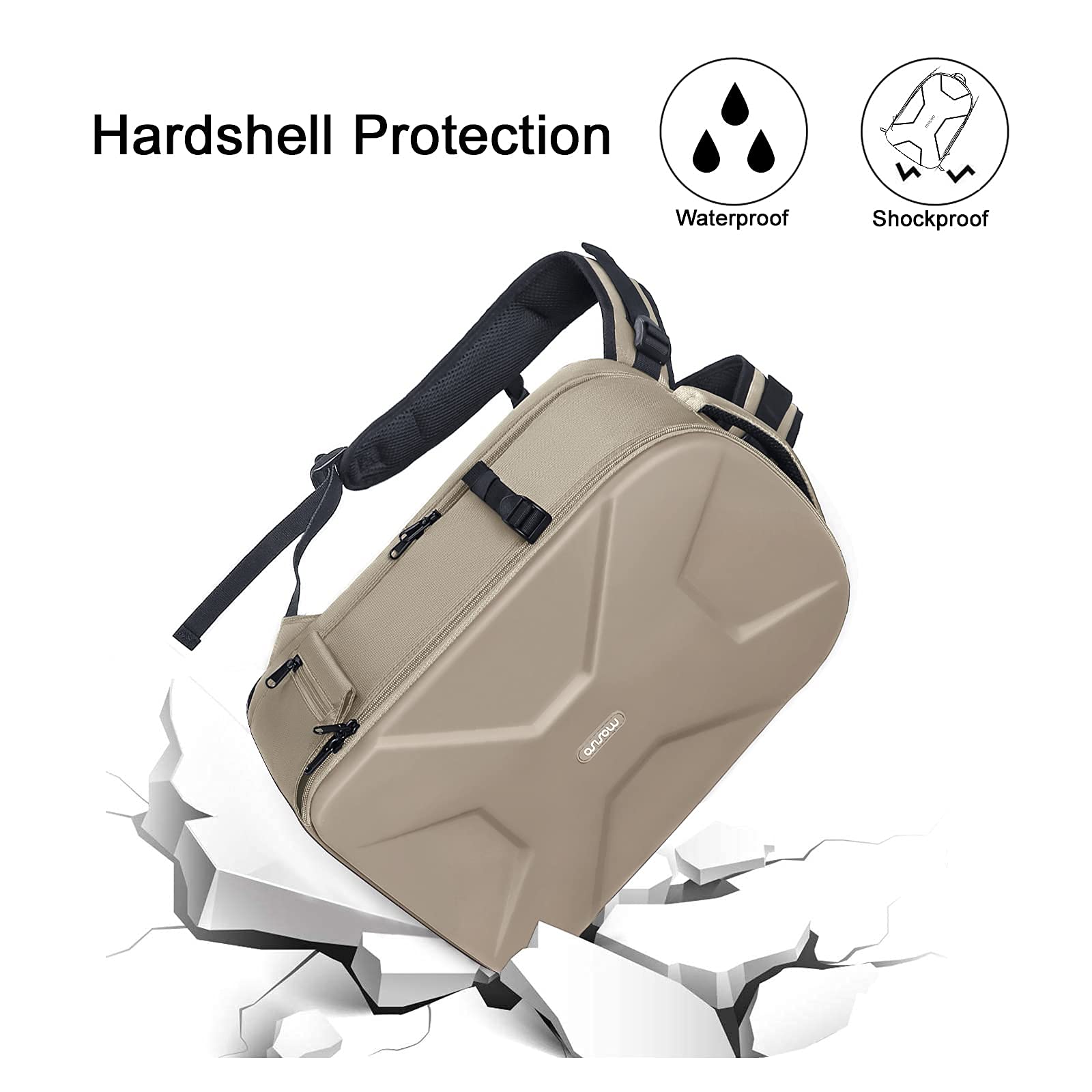 Foto 5 pulgar | Mochila Mosiso Para Cámara, Resistente Al Agua, De 15 A 16 Pulgadas - Venta Internacional.