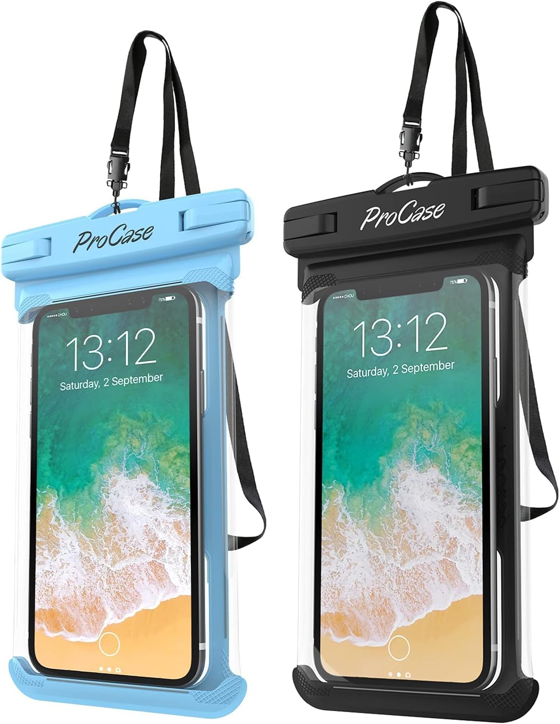 Funda Impermeable Para Teléfono Procase, Paquete De 2 Para Iphone Y Galaxy - Venta Internacional.