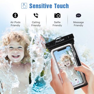 Foto 4 | Funda Impermeable Para Teléfono Procase, Paquete De 2 Para Iphone Y Galaxy - Venta Internacional.