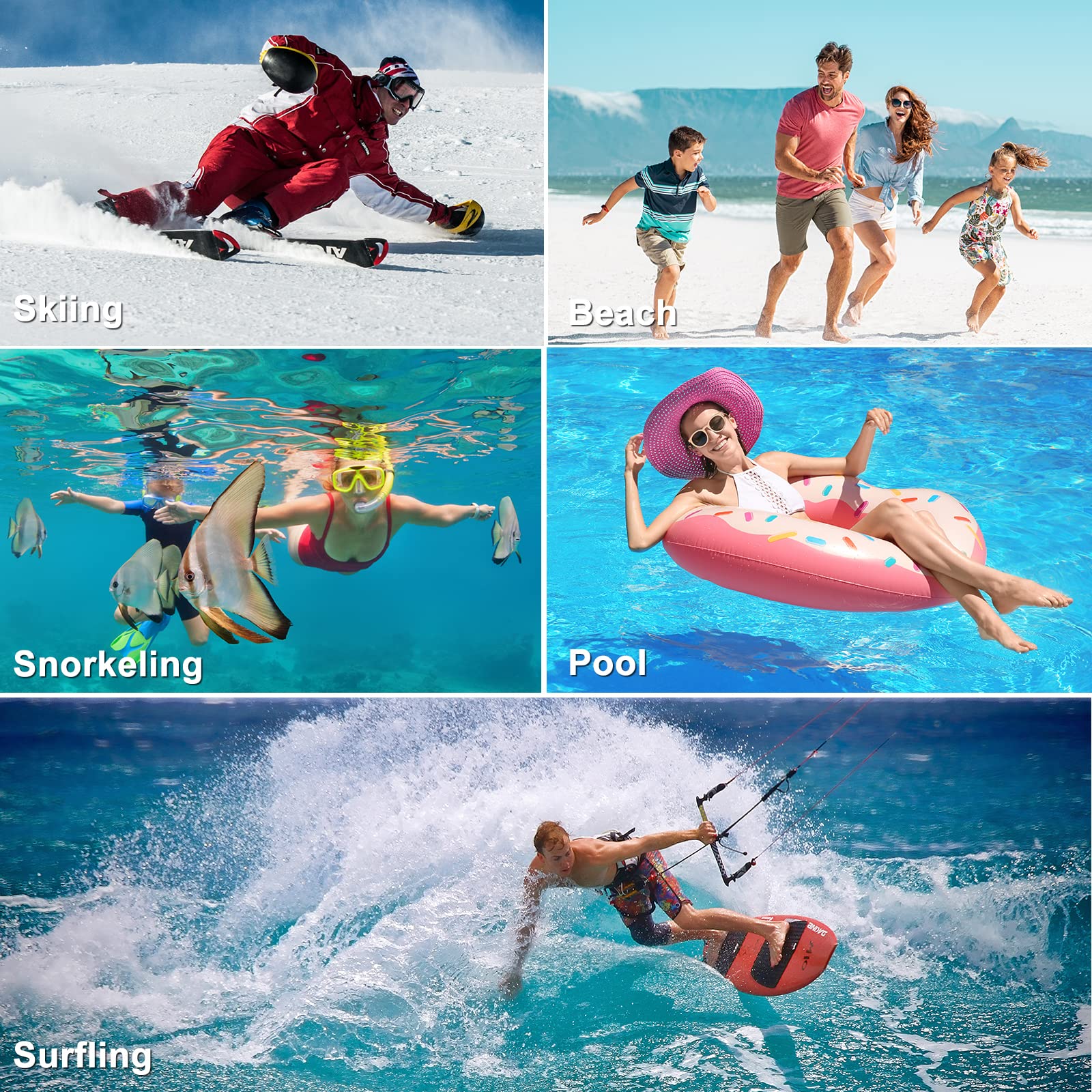 Foto 7 | Funda Impermeable Para Teléfono Procase, Paquete De 2 Para Iphone Y Galaxy - Venta Internacional.