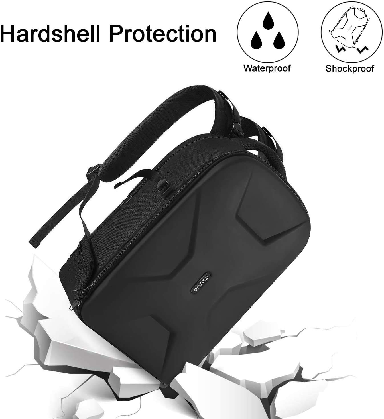 Foto 4 pulgar | Mochila Mosiso Para Cámara, Totalmente Abierta, Impermeable, Para Cámaras Réflex Digitales O Réflex - Venta Intern