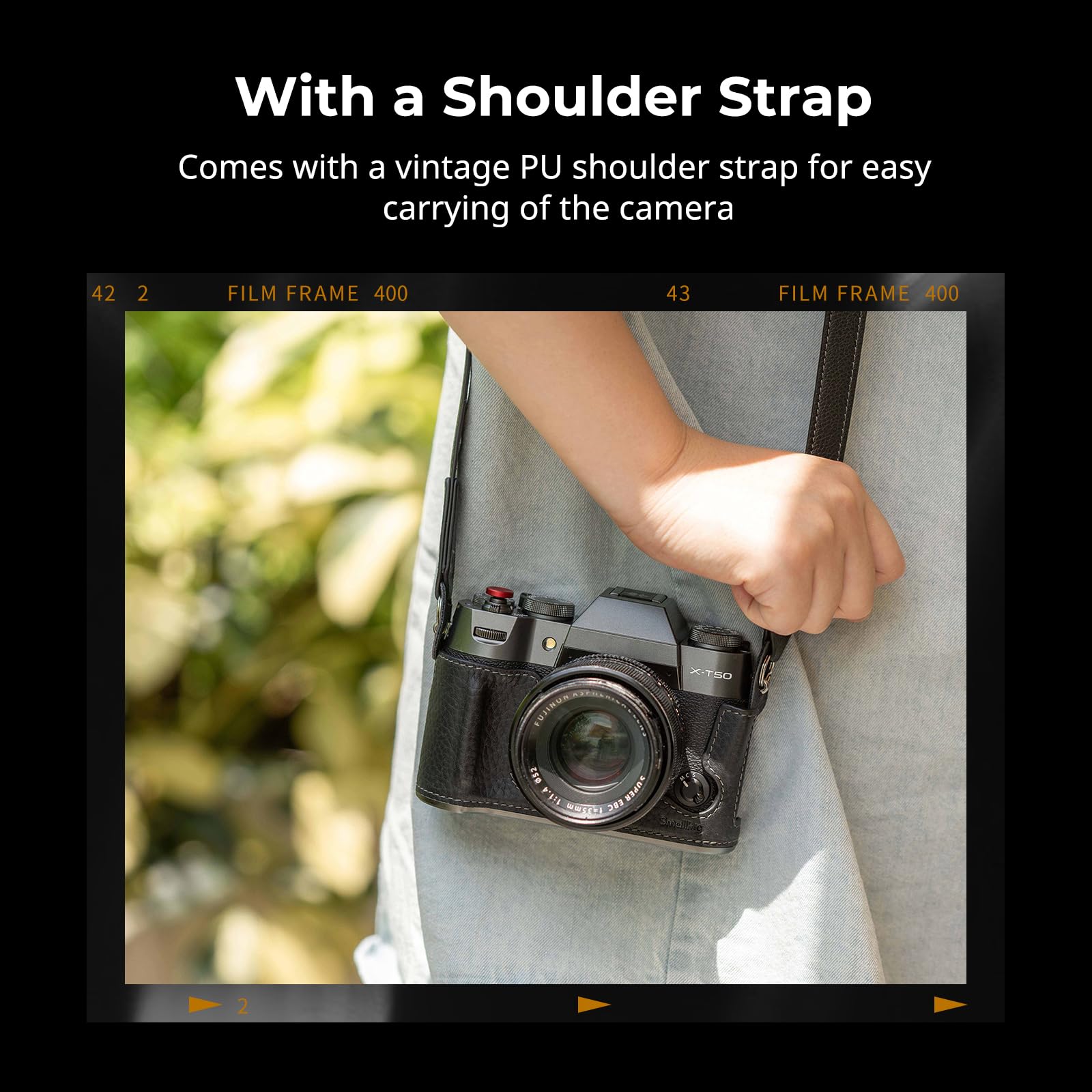 Foto 5 pulgar | Kit De Funda De Media Piel Smallrig X-t50 Para Fujifilm X-t50 - Venta Internacional.