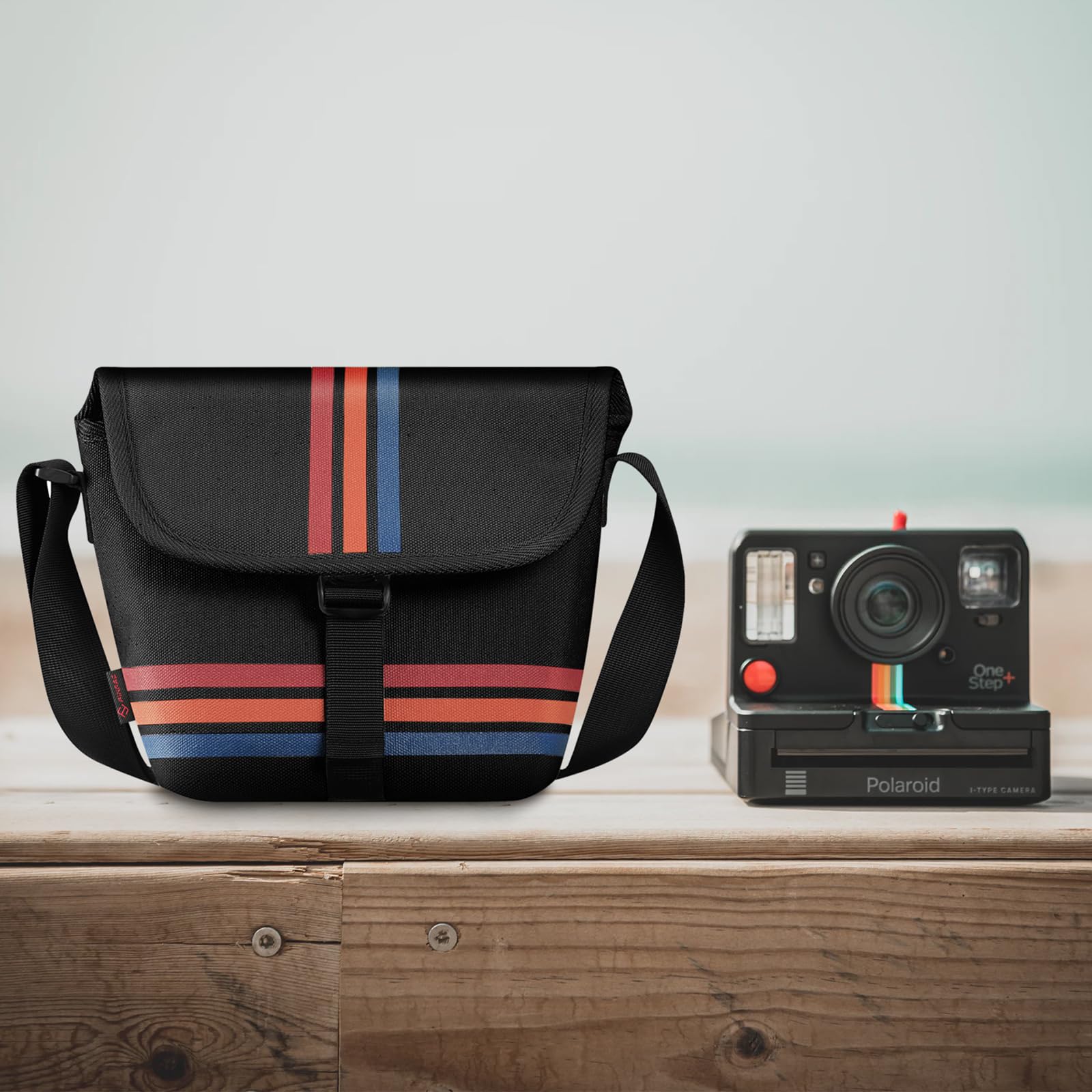 Foto 7 pulgar | Bolsa De Cámara Fintie Crossbody Para Cámara Polaroid Now+ I-type - Venta Internacional.