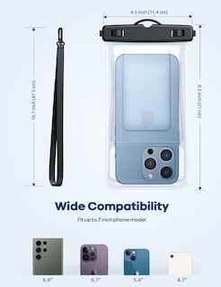 Foto 5 | Funda Impermeable Lamicall para Celular-Venta Internacional