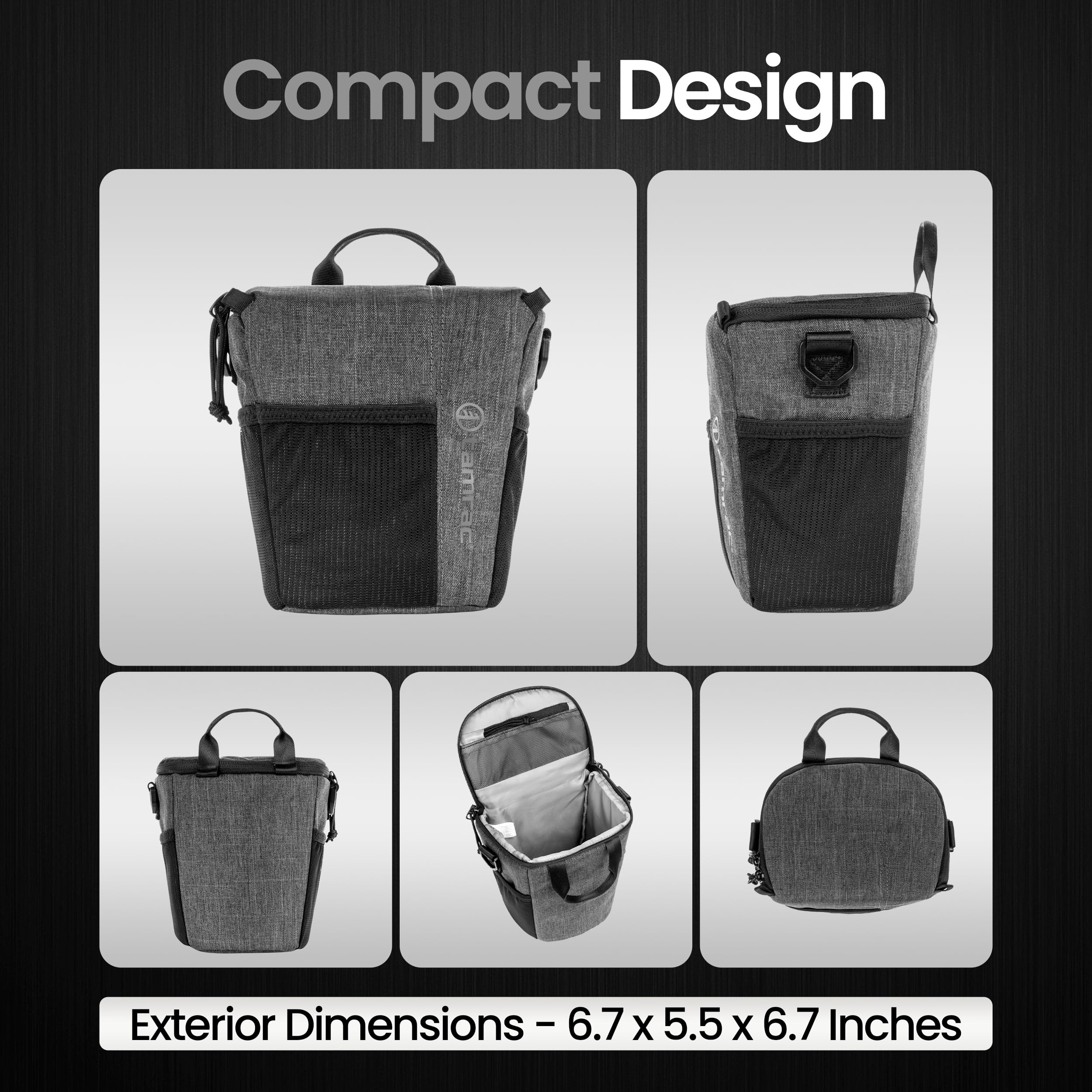 Foto 4 | Funda Para Cámara Tamrac Tradewind Zoom 2.4 Para Cámaras Réflex Digitales Y Sin Espejo - Venta Internacional.