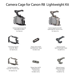 Foto 2 | Funda De Cámara Tilta Ta-t28-a Compatible Con Canon R8 Gray - Venta Internacional.
