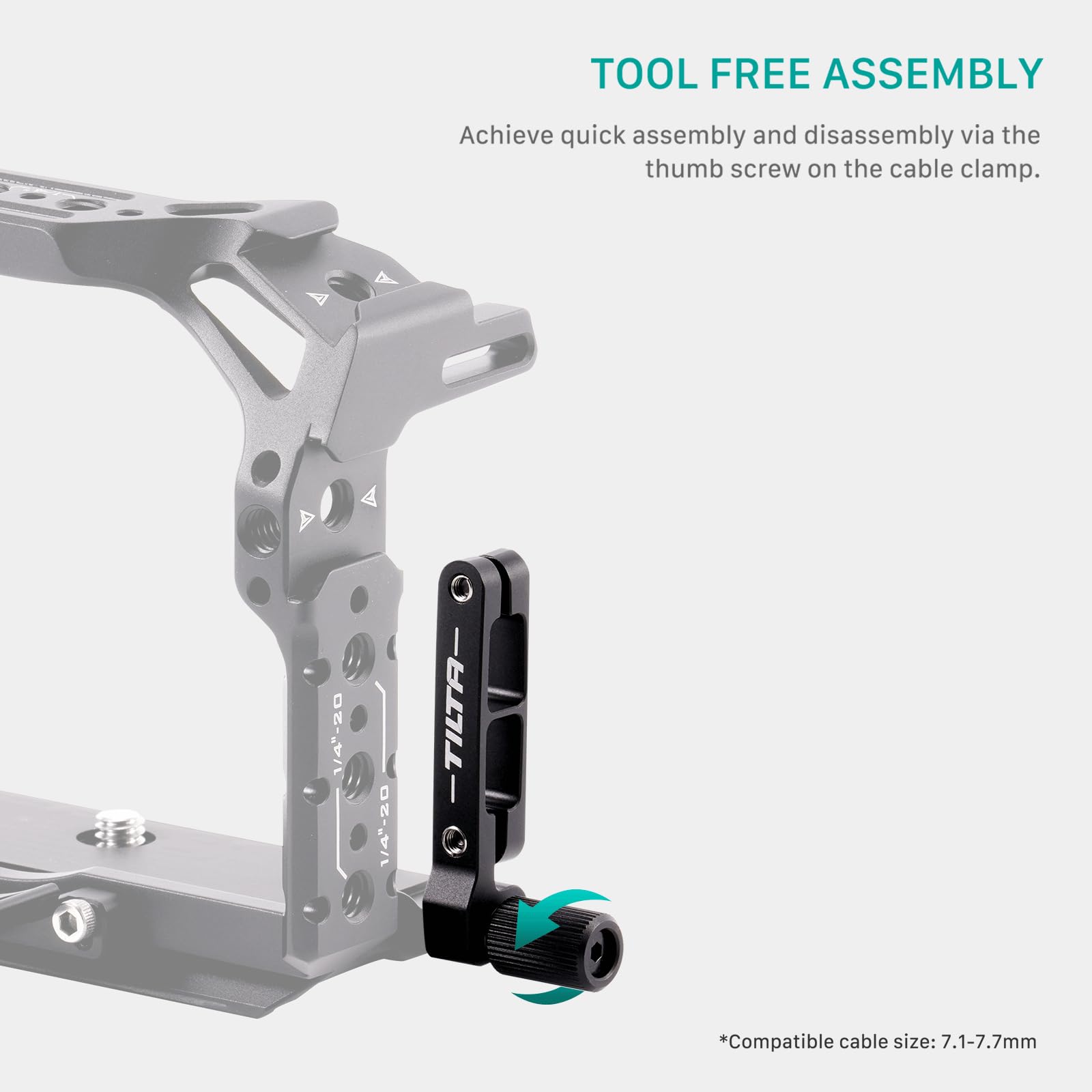 Foto 4 | Funda De Cámara Tilta Ta-t28-a Compatible Con Canon R8 Gray - Venta Internacional.