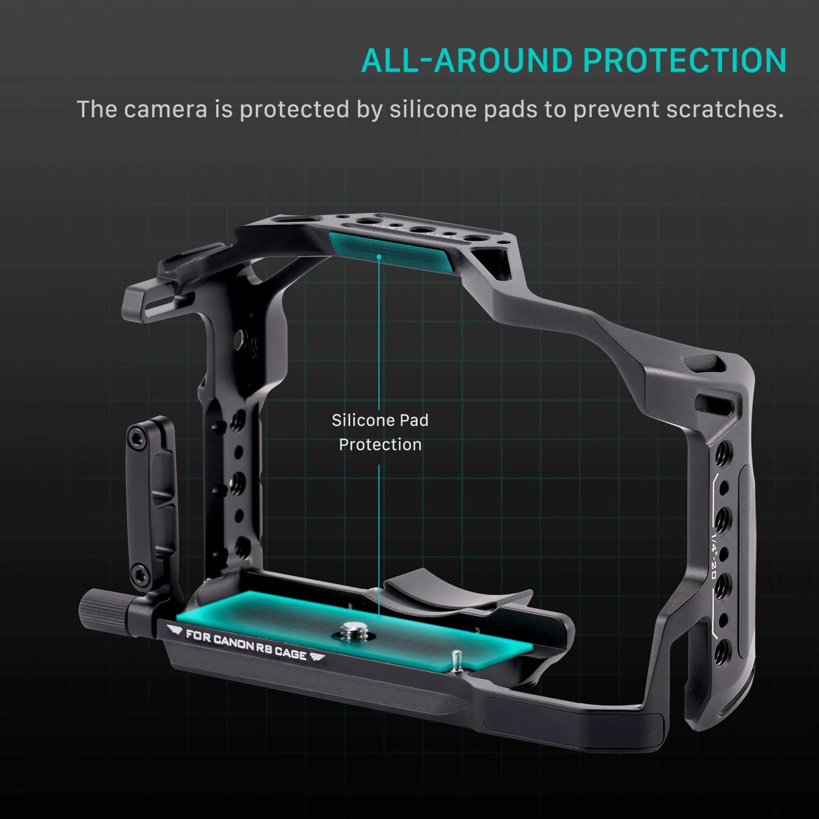 Foto 7 pulgar | Funda De Cámara Tilta Ta-t28-a Compatible Con Canon R8 Gray - Venta Internacional.