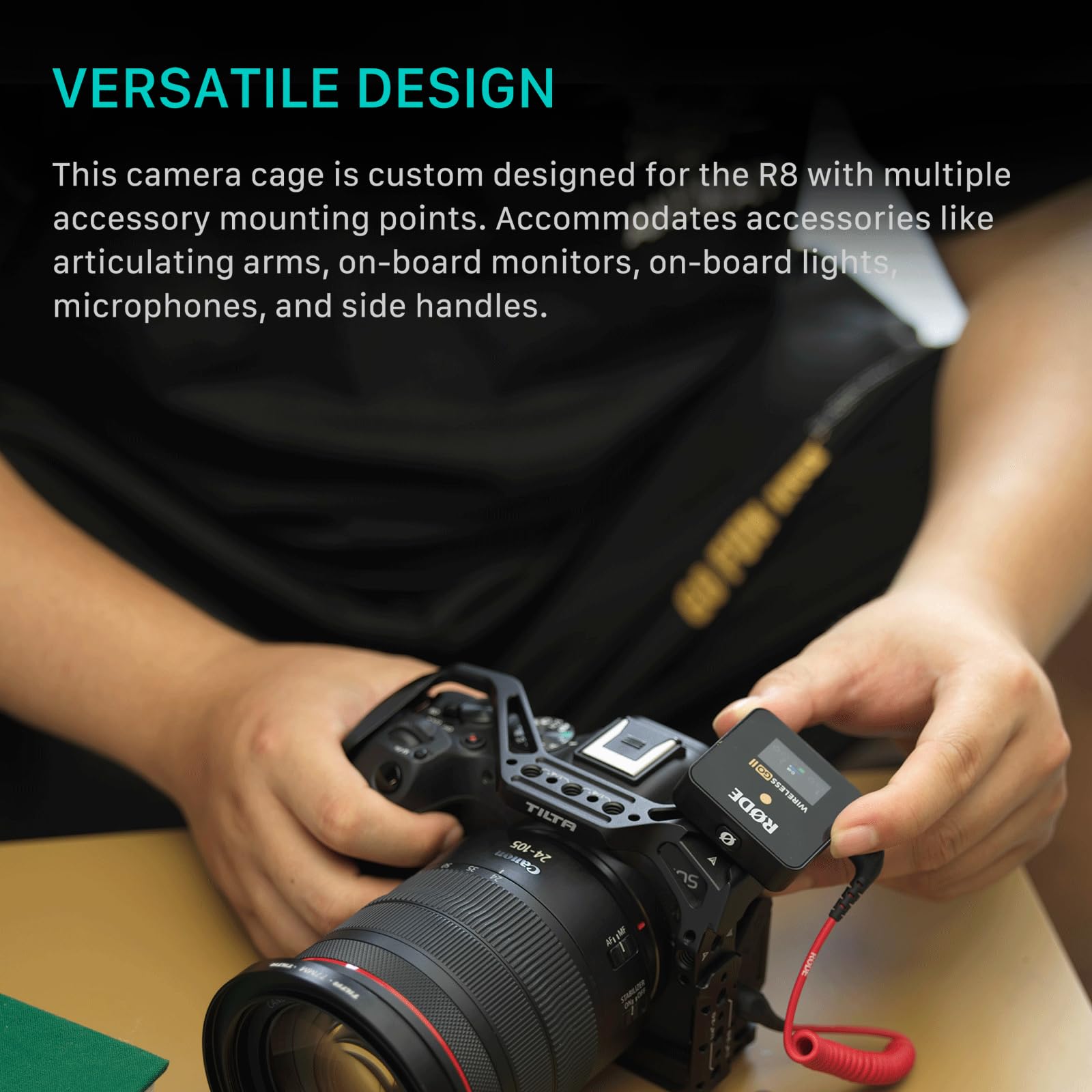 Foto 7 | Funda De Cámara Tilta Ta-t28-a Compatible Con Canon R8 Gray - Venta Internacional.