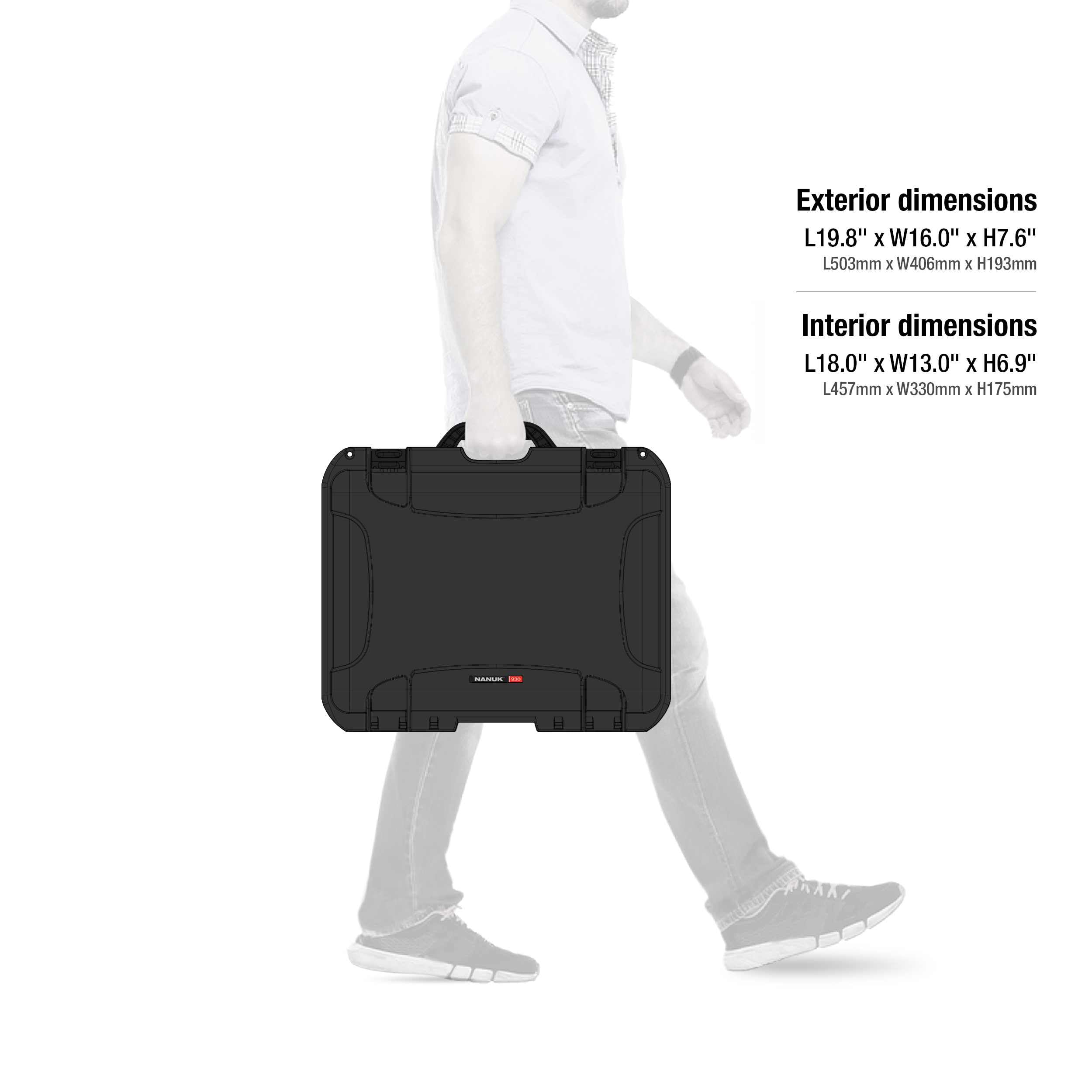 Foto 8 pulgar | Funda Rígida Impermeable Nanuk 930 Con Espuma Para Dji Ronin Rs 4/rs 4 Pro - Venta Internacional.