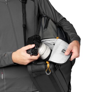 Foto 3 | Mochila Lowepro Fast 250 Aw Iii Gris Para Cámara Réflex Digital - Venta Internacional.