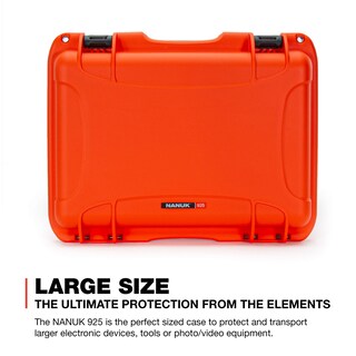 Foto 2 | Funda Protectora Nanuk Large Series 925 Impermeable Naranja - Venta Internacional.