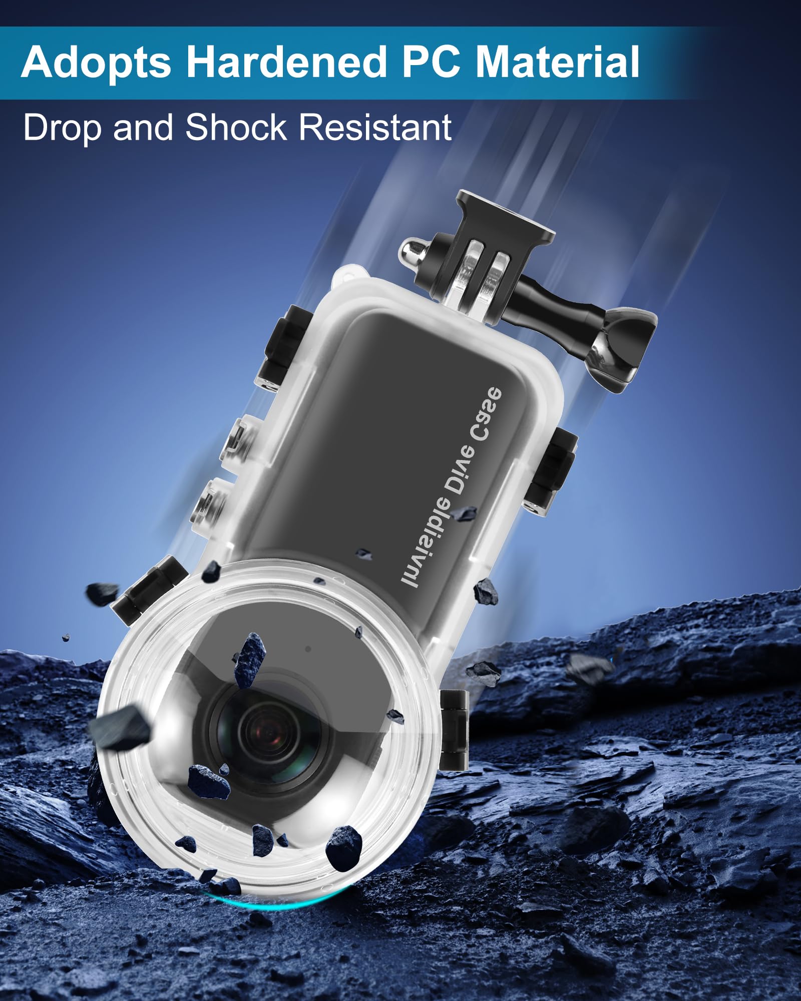 Foto 6 | Funda De Buceo Impermeable Puluz Para Insta360 X3 De Hasta 50 M - Venta Internacional.