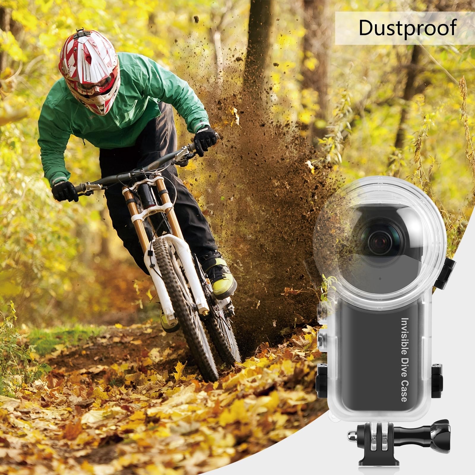 Foto 8 pulgar | Funda De Buceo Impermeable Puluz Para Insta360 X3 De Hasta 50 M - Venta Internacional.