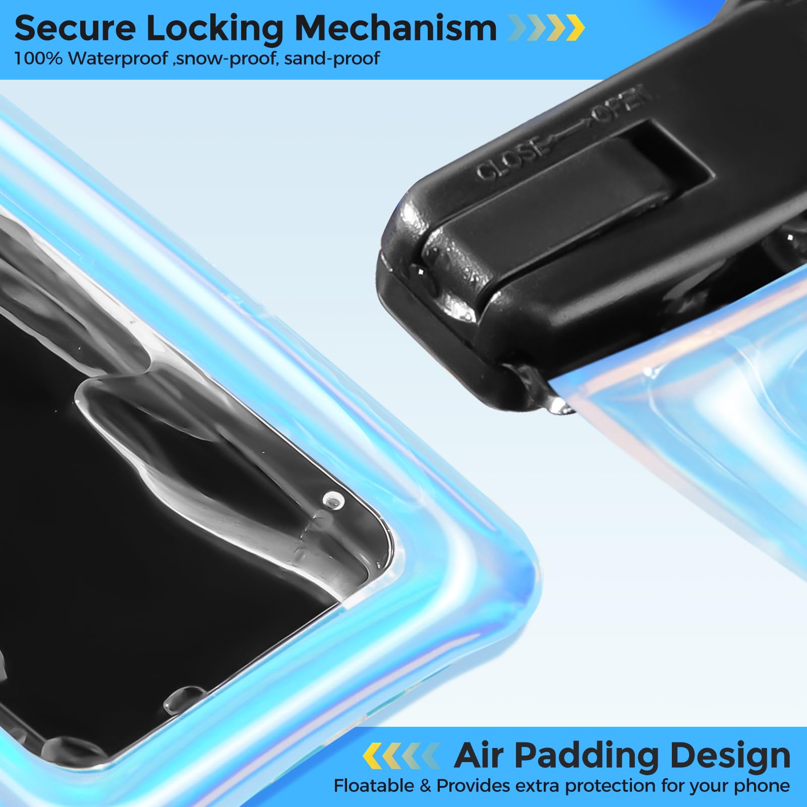 Foto 7 pulgar | Funda Impermeable Para Teléfono Procase Floatable, Paquete De 2 Para Iphone - Venta Internacional.