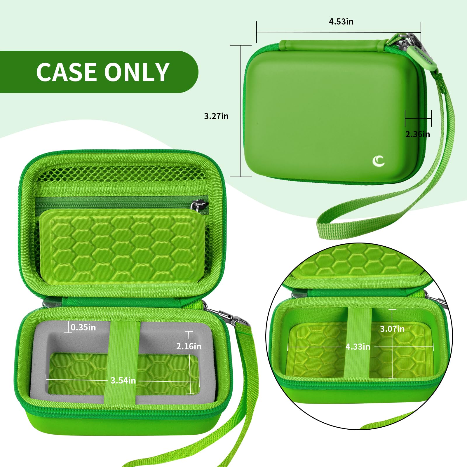Foto 5 | Funda De Transporte Y Protección Para Cámara Digital Abergbest - Venta Internacional.
