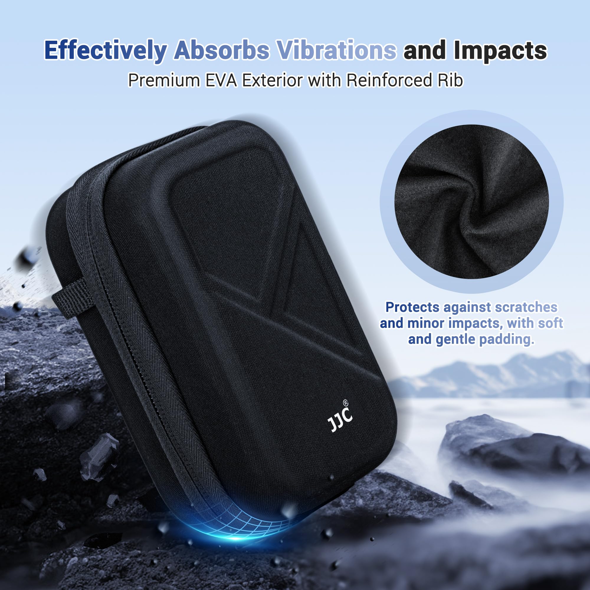 Foto 8 pulgar | Funda De Viaje Para Cámara Jjc  Cinturón Rígido Con Correa De Hombro Para G7x - Venta Internacional.