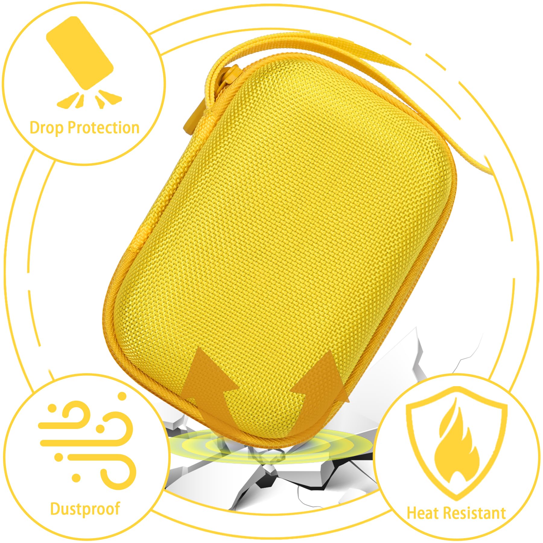 Foto 4 pulgar | Estuche De Almacenamiento Duro Aenllosi Compatible Con Kodak Pixpro Wpz2 - Venta Internacional.