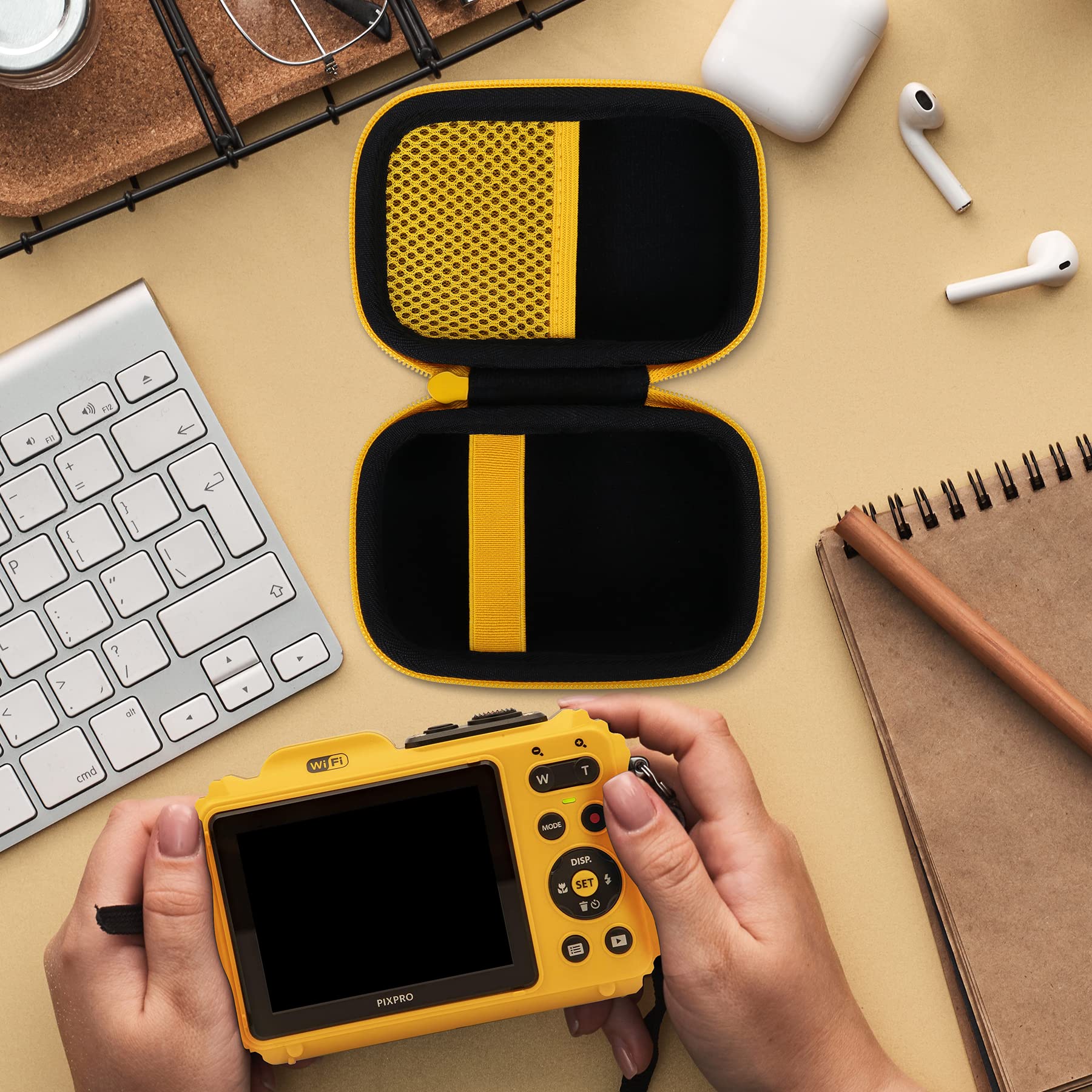 Foto 8 pulgar | Estuche De Almacenamiento Duro Aenllosi Compatible Con Kodak Pixpro Wpz2 - Venta Internacional.