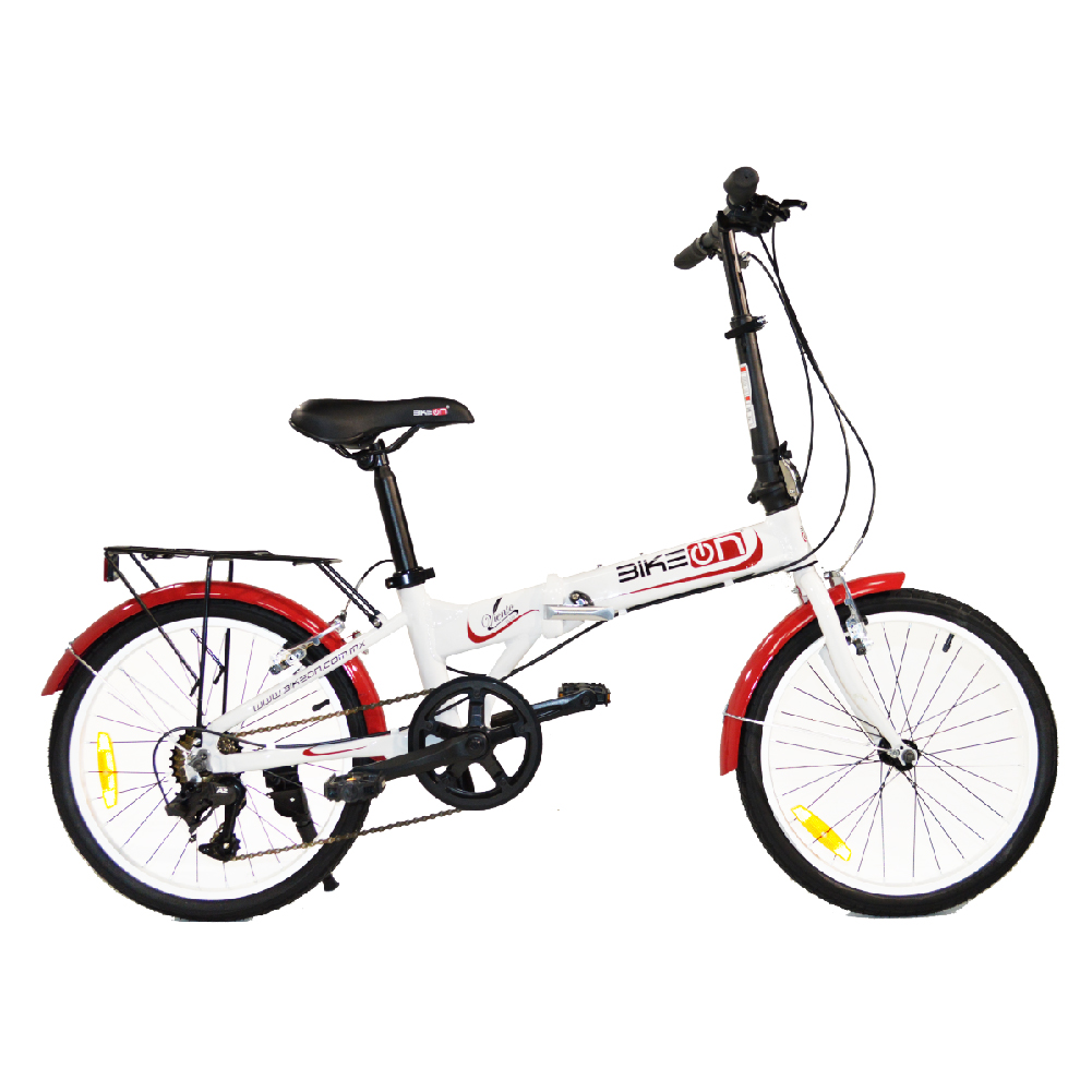 Foto 2 pulgar | Bicicleta Plegable Bikeon Viento R20 color Blanco