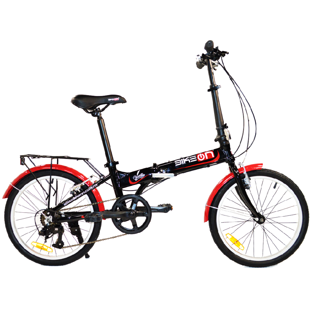 Bicicleta Plegable Bikeon Viento R20 color Negro