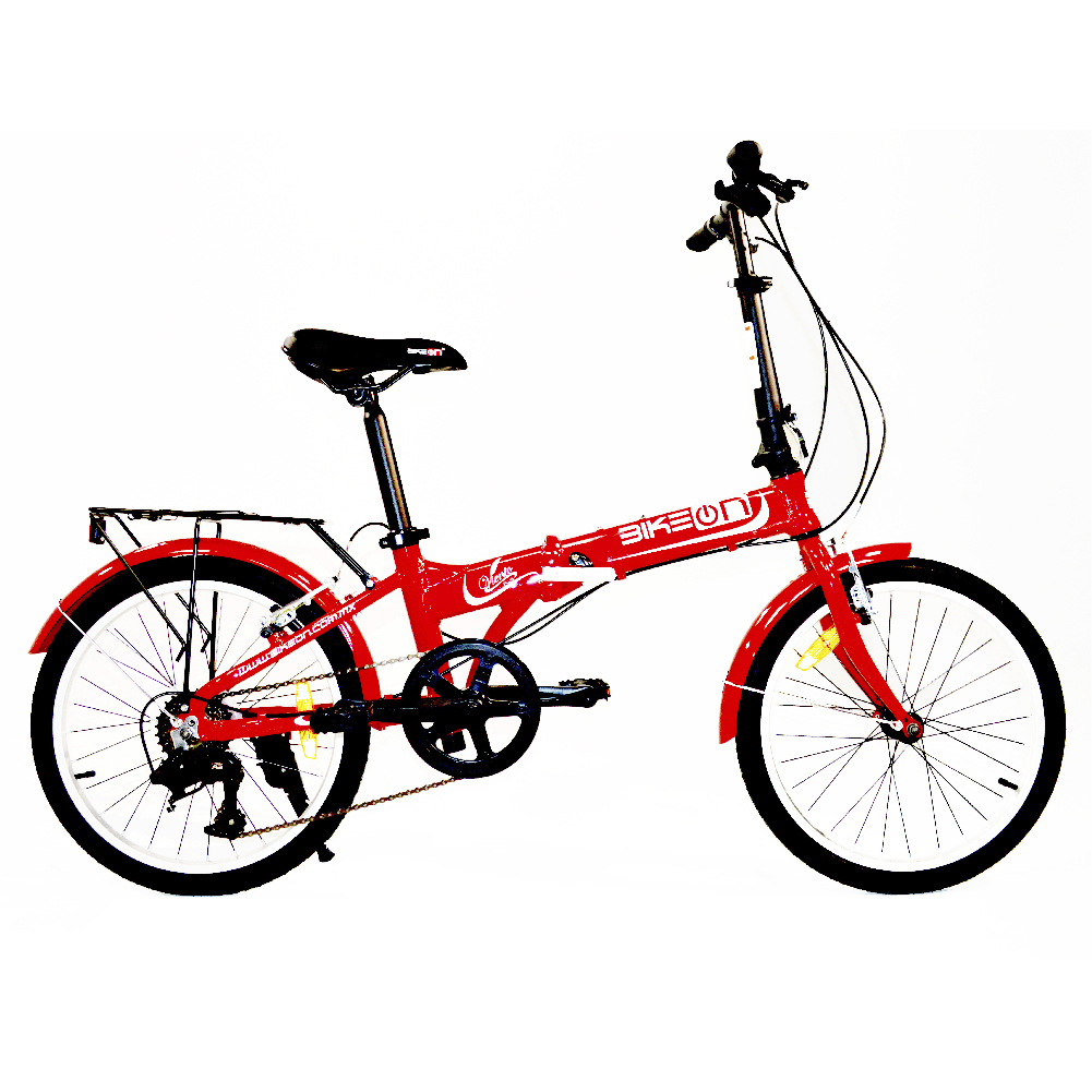 Foto 2 pulgar | Bicicleta Plegable Bikeon Viento R20 color Rojo