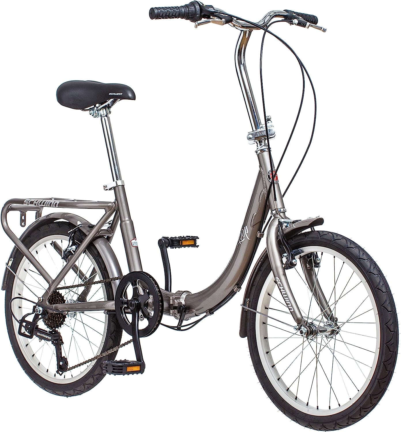 Foto 2 pulgar | Bicicleta Plegable Schwinn S2280AZ color Gris