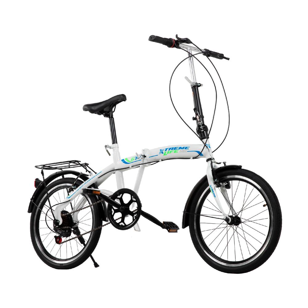 Bicicleta Plegable  Xtrem Life Vintage R20 7 Velocidades Aluminio