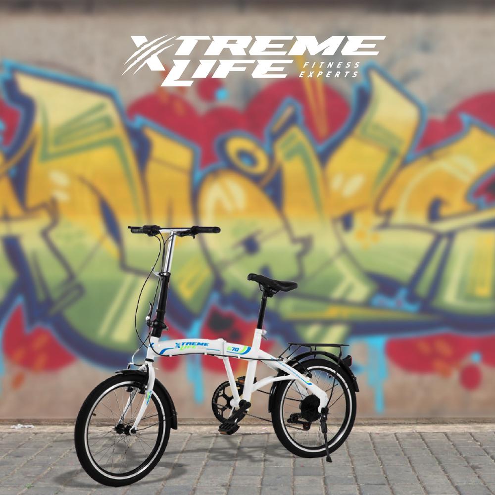 Foto 4 | Bicicleta Plegable  Xtrem Life Vintage R20 7 Velocidades Aluminio