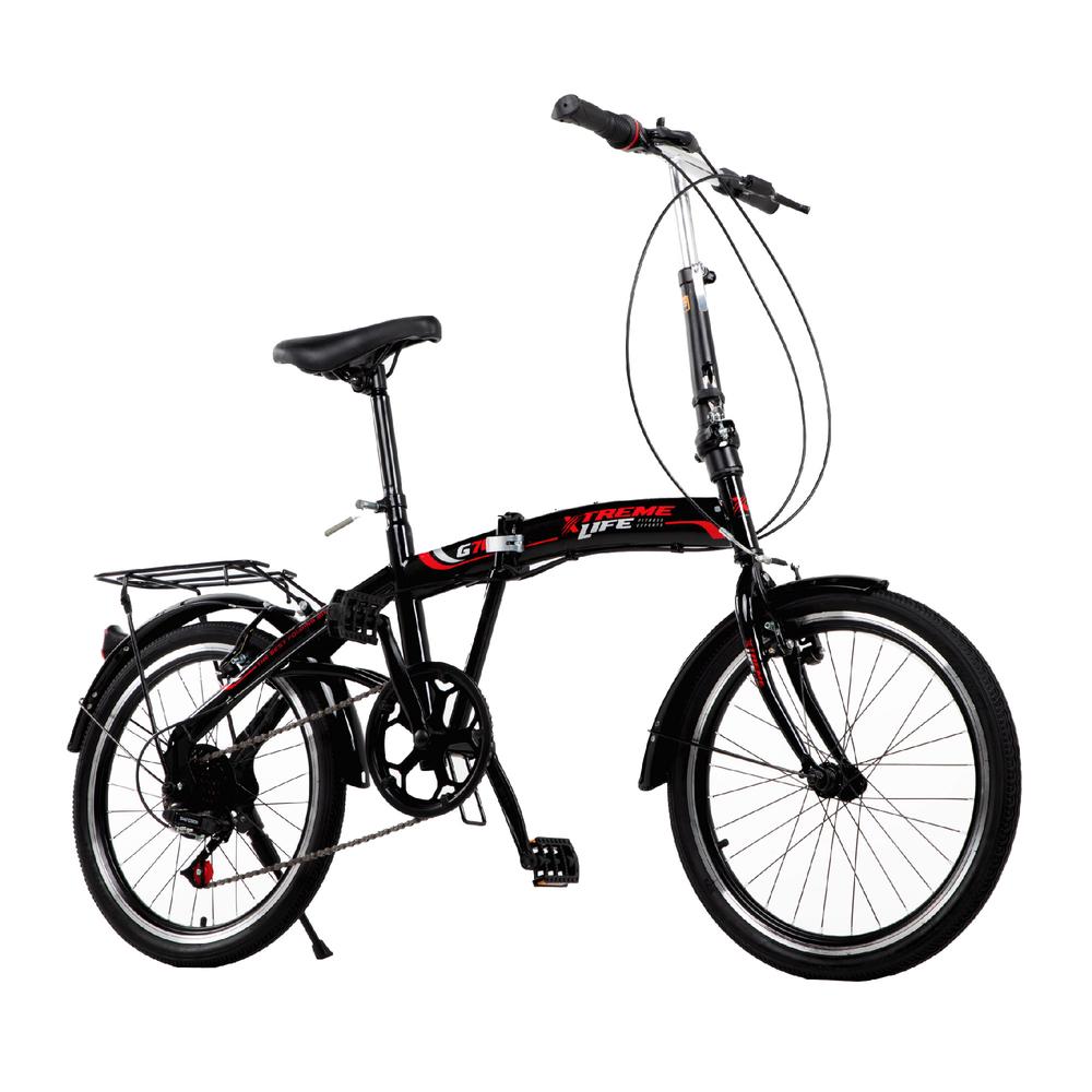 Bicicleta Plegable Xtrem Life Vintage R20 7 Velocidades Aluminio