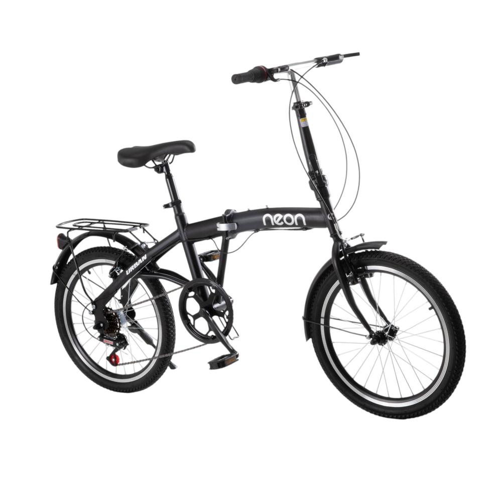 Bicicleta Plegable Vintage R20 7 Velocidades Aluminio Neon