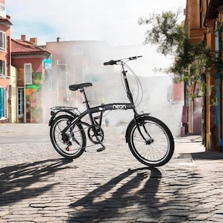 Foto 6 | Bicicleta Plegable Vintage R20 7 Velocidades Aluminio Neon