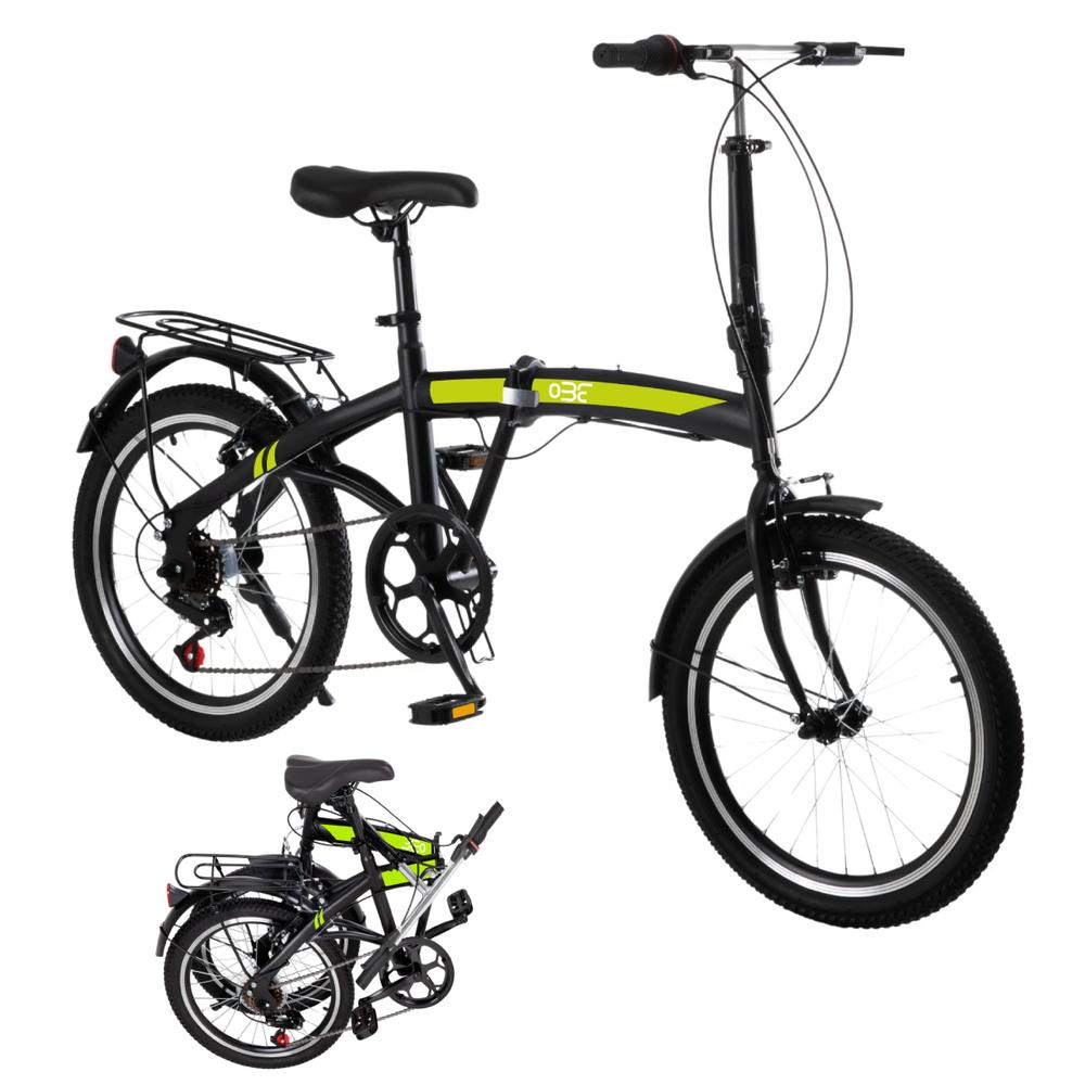 Bicicleta Plegable Montaña R22 Urbana 7 Velocidades Liviana