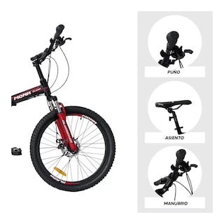 Foto 4 | Bicicleta De Montaña Plegable Monk Rodada 26 Klamp Unisex
