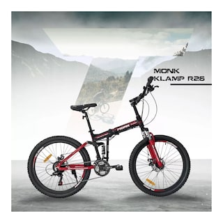 Foto 6 | Bicicleta De Montaña Plegable Monk Rodada 26 Klamp Unisex