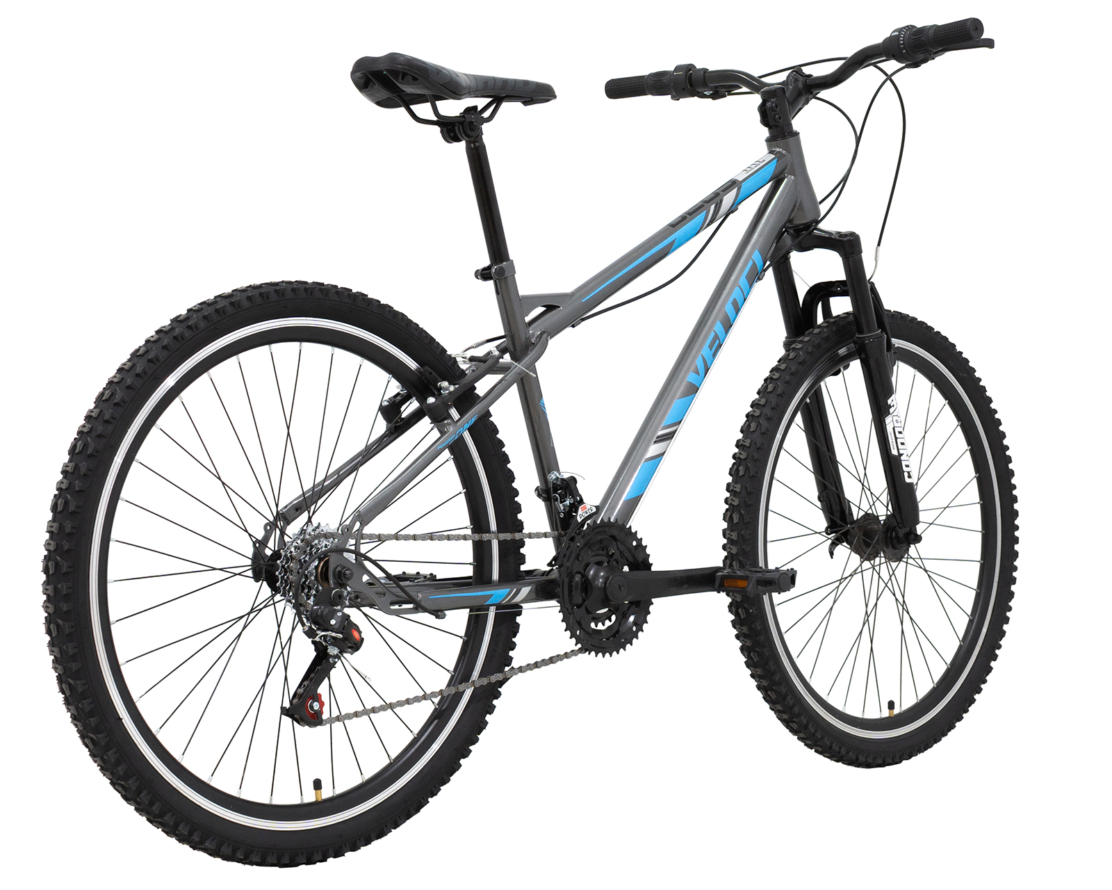 Foto 4 pulgar | Bicicleta Veloci Deus X1 Rodada 26 Gris De Montaña
