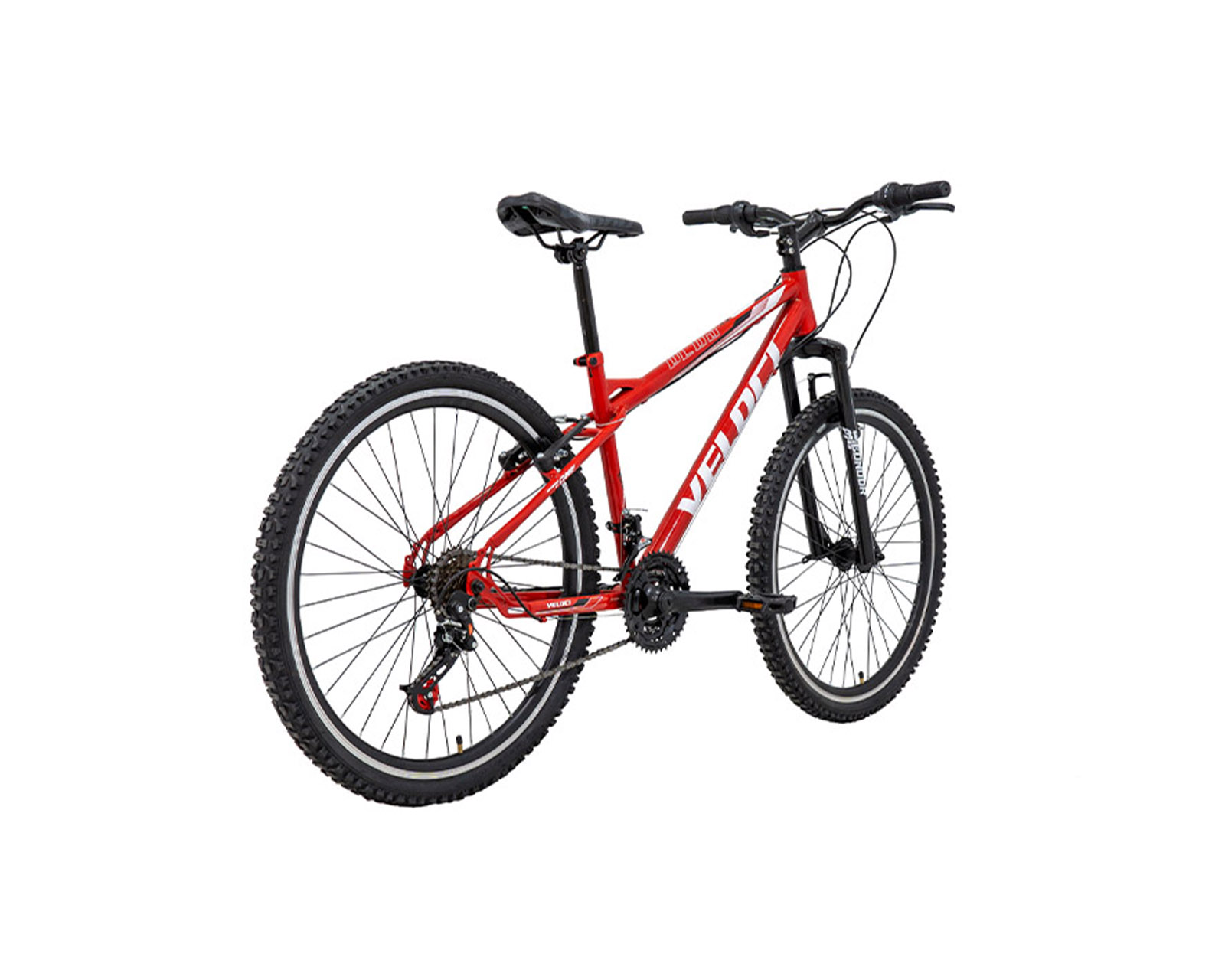 Foto 3 | Bicicleta Veloci Deus X1 Rodada 26 Rojo De Montaña