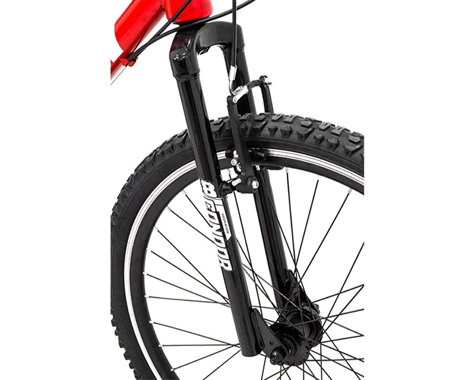 Foto 7 pulgar | Bicicleta Veloci Deus X1 Rodada 26 Rojo De Montaña