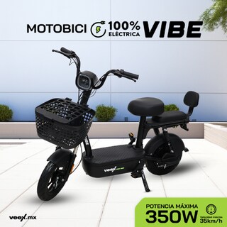 Foto 2 | Motobici Eléctrica Vibe 48v 12ah 350w Negra